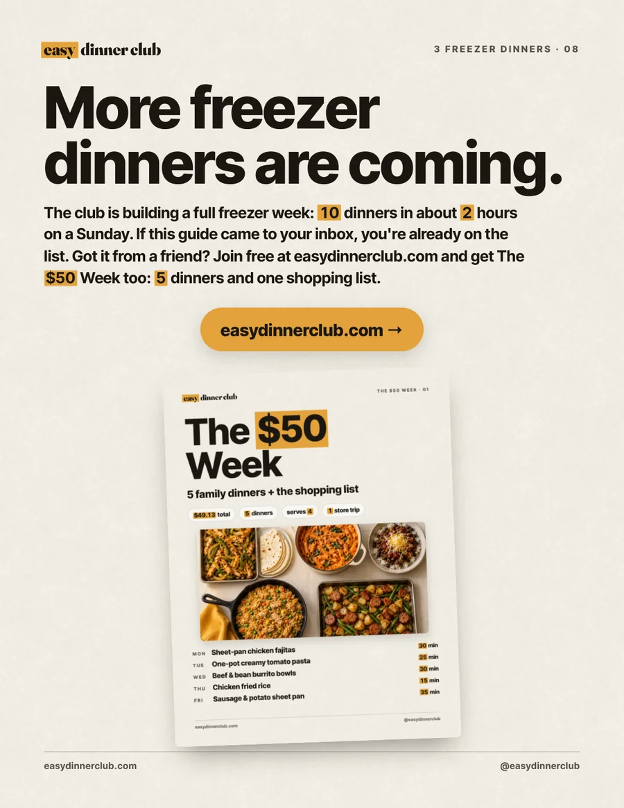 More freezer dinners are coming