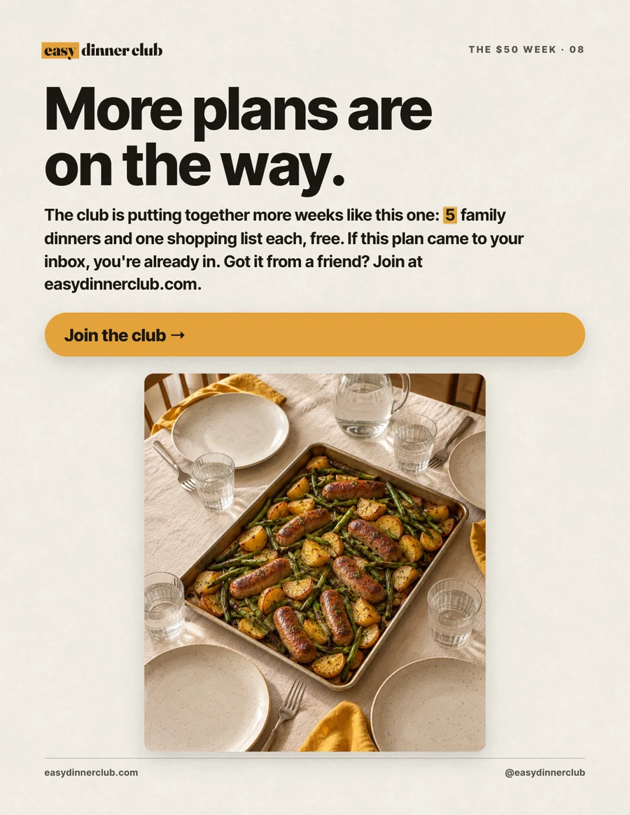 Page 8: more plans are on the way