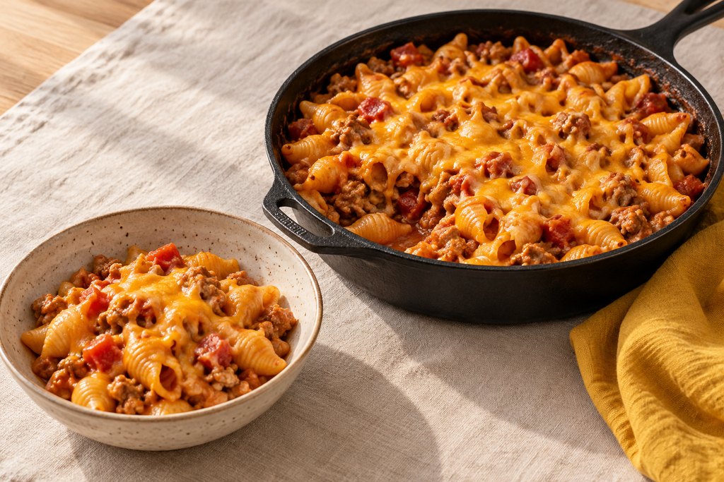 One-pot taco pasta