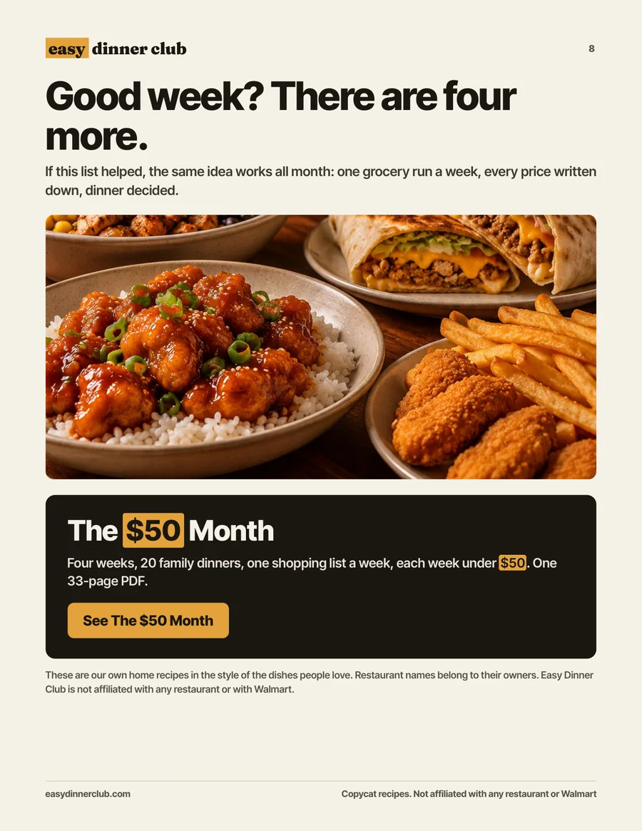 The $50 Month
